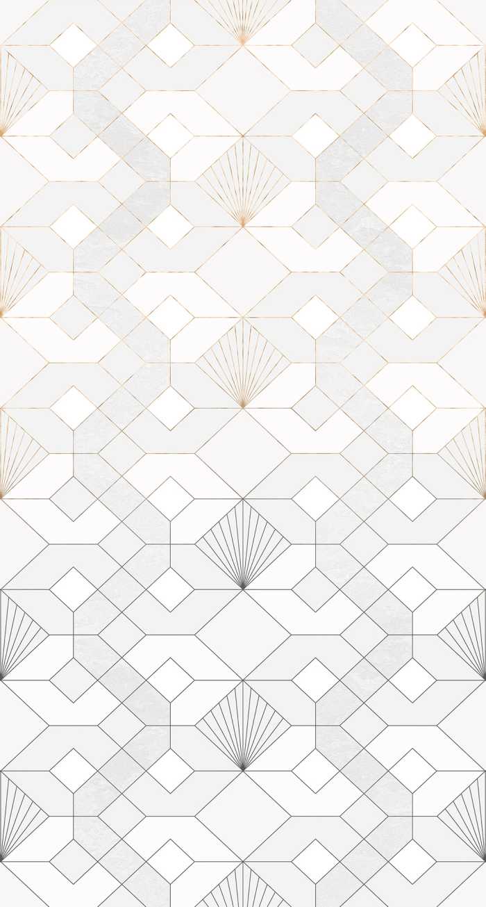 Digitaldrucktapete Coquilles Blanches