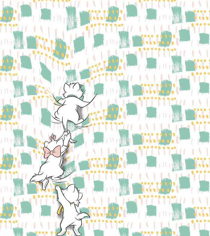 Digitaldrucktapete Kitty Climbers