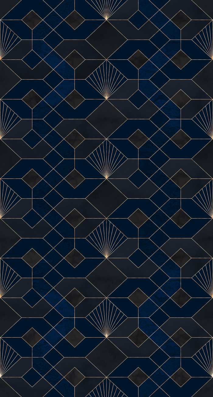 Digitaldrucktapete Coquilles Nuit
