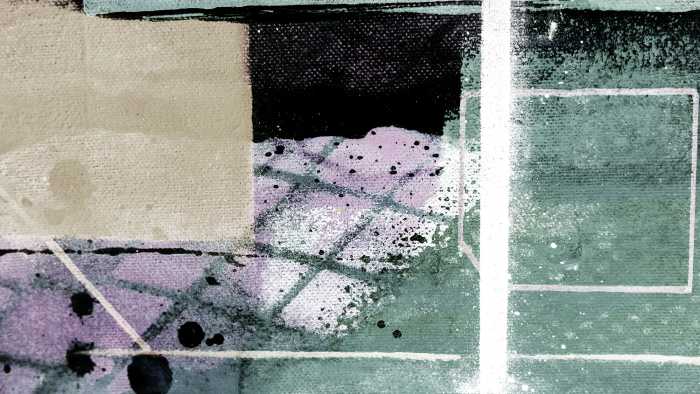 Digitaldrucktapete Cobbles Together beige