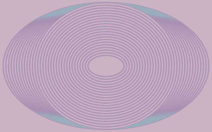 Digitaldrucktapete Shell bleupink-rose