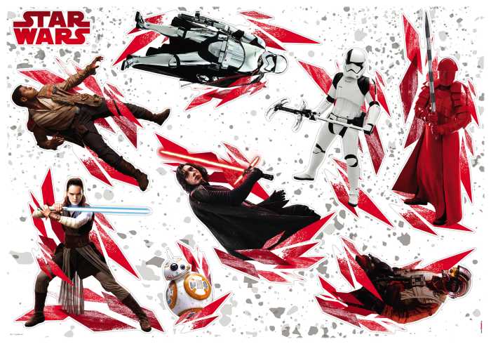 Wandtattoo STAR WARS The Last Jedi