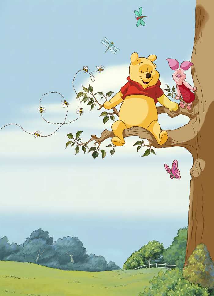 Fototapete Winnie the Pooh Tree