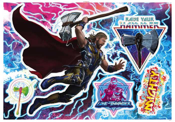 Wandtattoo Thor4 - Mighty Thor