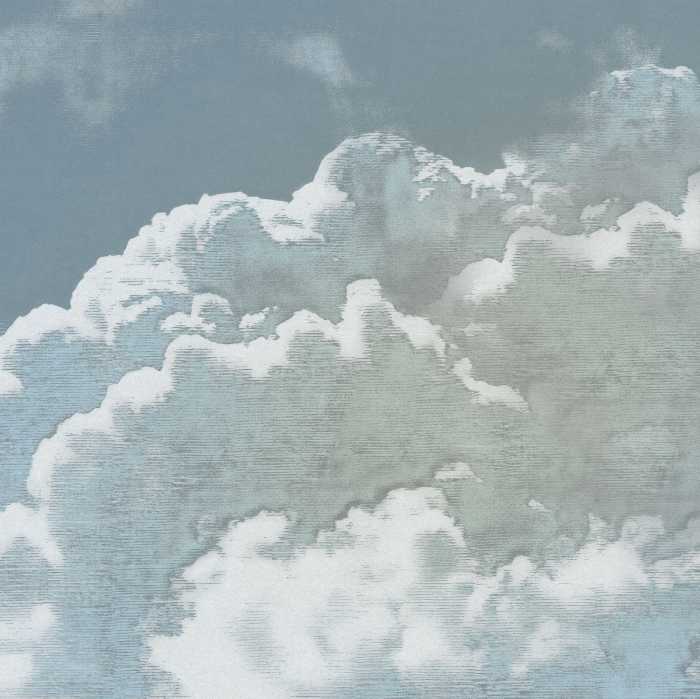 Digitaldrucktapete Vintage Clouds