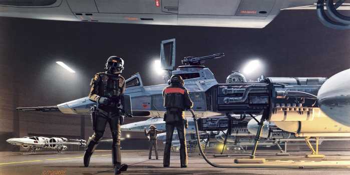 Digitaldrucktapete Star Wars Classic RMQ Yavin Y-Wing
