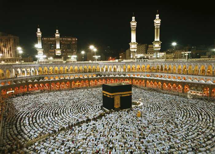 Fototapete Kaaba at Night