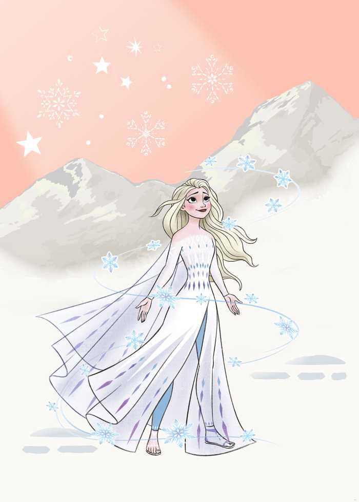 Digitaldrucktapete Frozen Winter Magic
