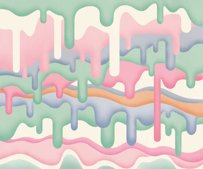 Digitaldrucktapete Melt