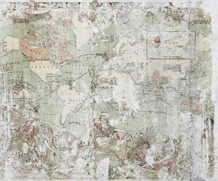 Digitaldrucktapete British Empire
