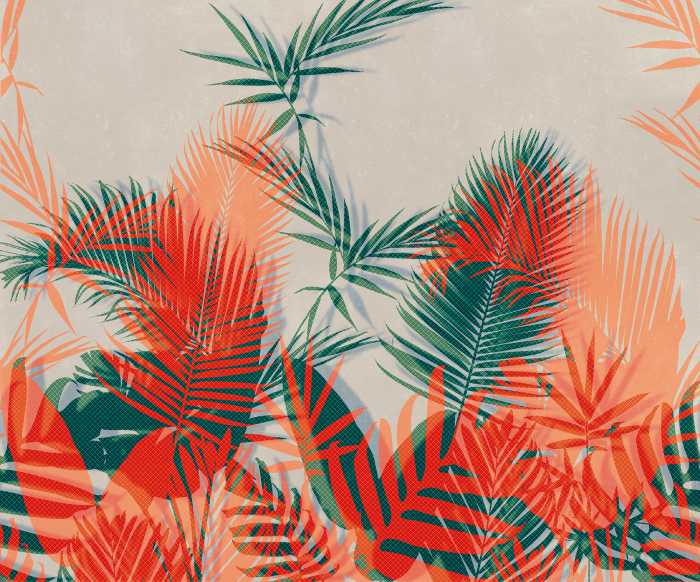 Digitaldrucktapete Tropical Trip