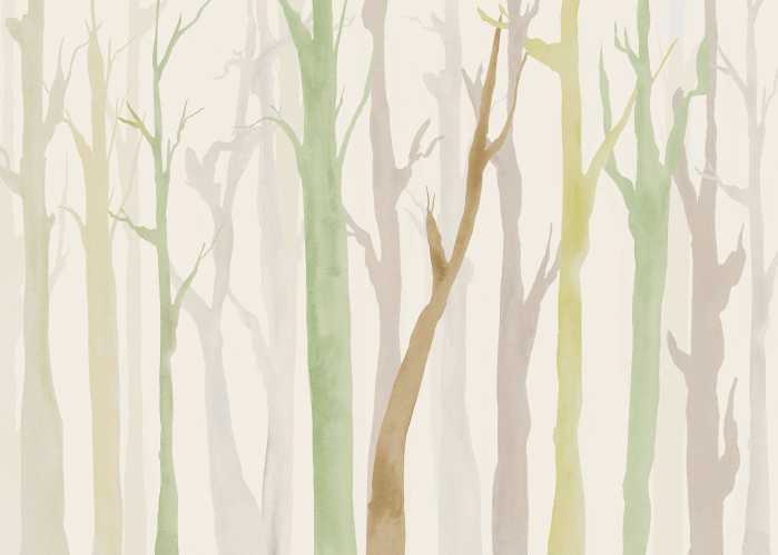 Digitaldrucktapete Shadow Woods