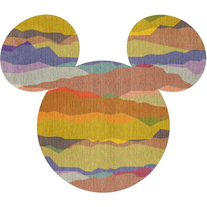 Wandtattoo Mickey Head Vista