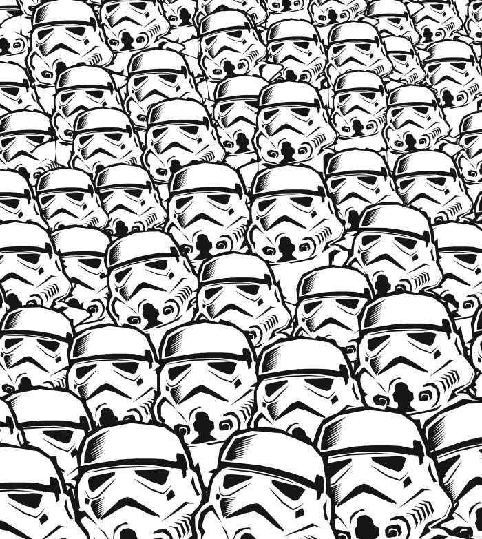 Digitaldrucktapete Star Wars Stormtrooper Swarm
