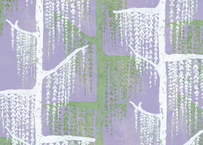 Digitaldrucktapete Crazy Willow