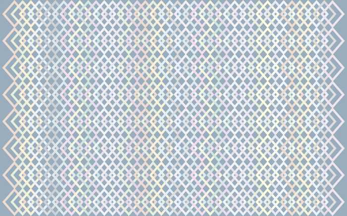 Digitaldrucktapete Structure Rhombus bleu-pastell