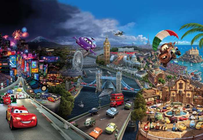Fototapete Cars World