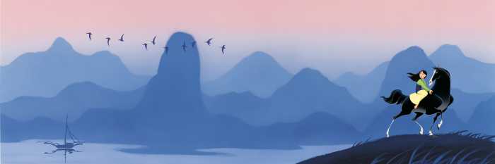 Digitaldrucktapete Mulan Hills