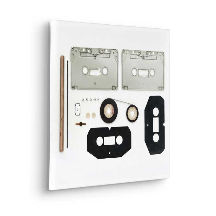 Vlies Bild auf Keilrahmen/ Echtholzrahmen Assembly Instructions Cassette