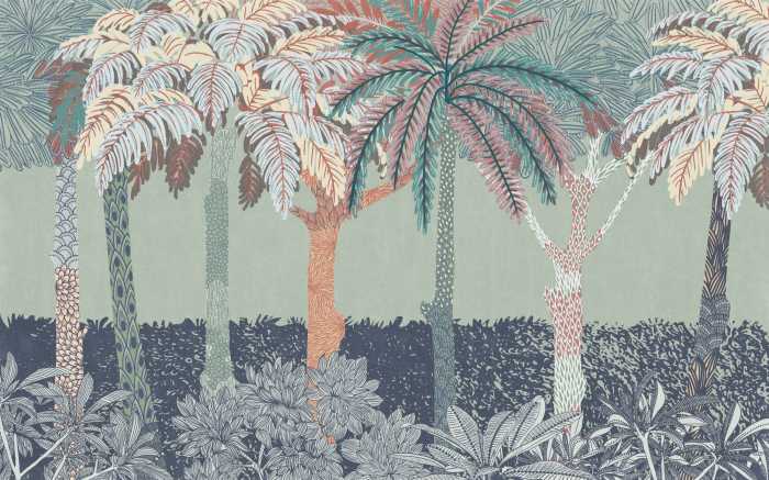 Standard Vlies Patterned Palms