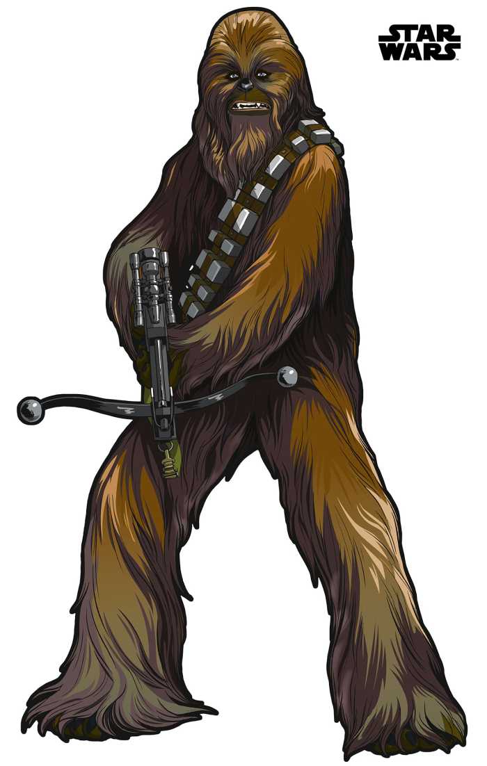 Wandtattoo Star Wars XXL Chewbacca