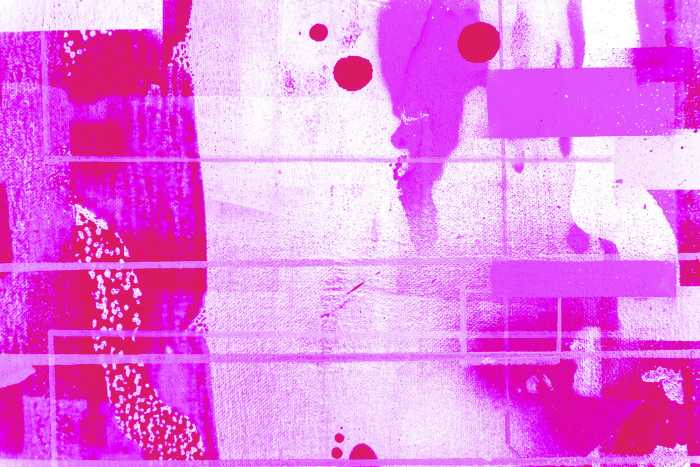 Digitaldrucktapete Drops Lapping pink
