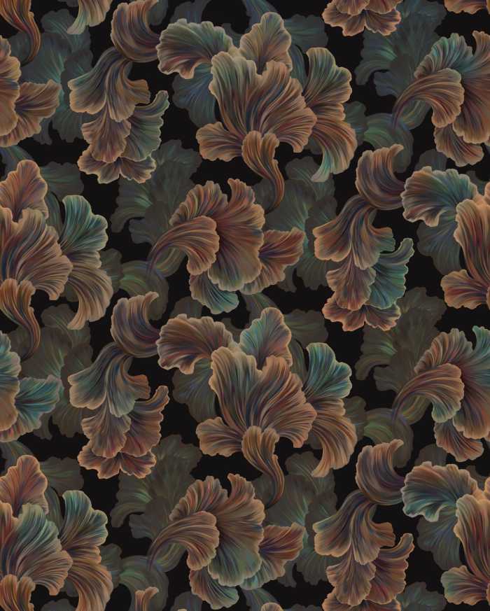 Standard Vlies Night Blossoms