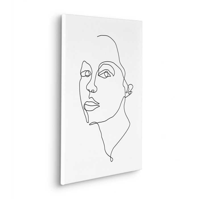 Vlies Bild auf Keilrahmen/ Echtholzrahmen Peaceful Mind