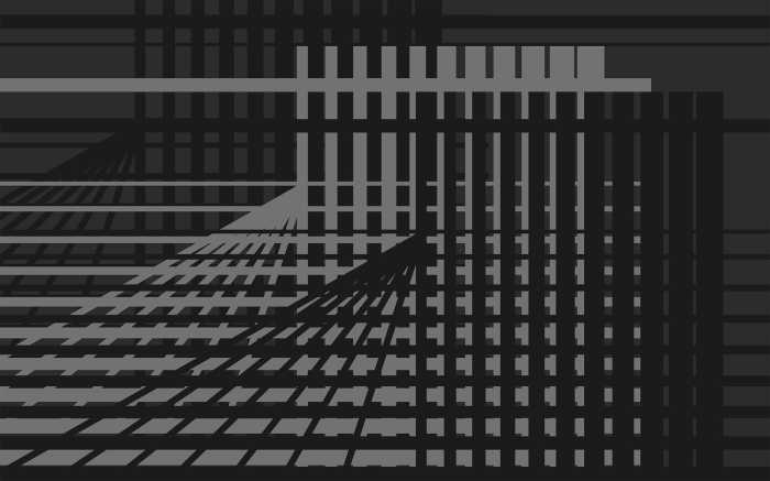 Digitaldrucktapete Way Out grey-black