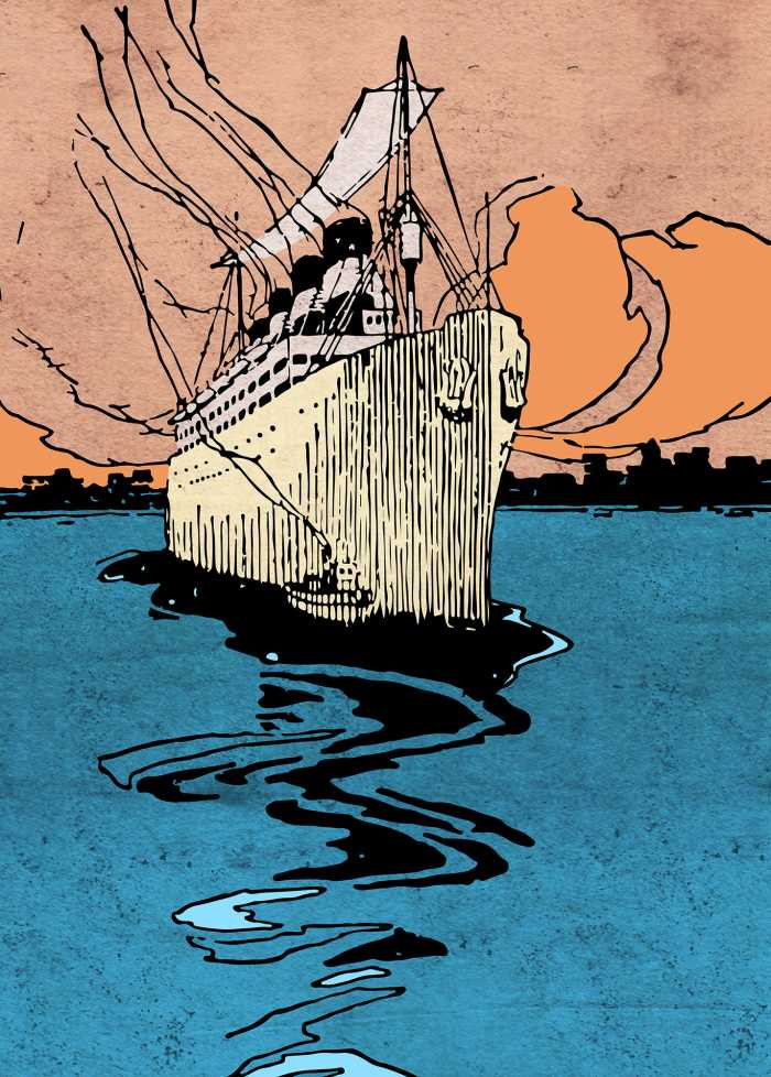 Digitaldrucktapete La Nave