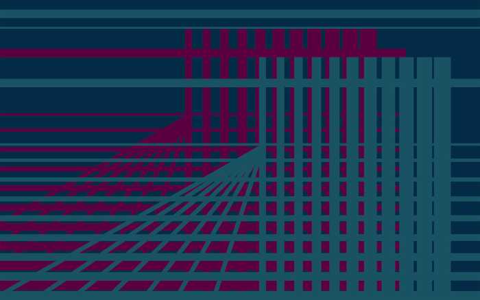 Digitaldrucktapete Way Out merlotpetrol-blue