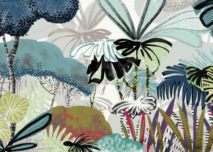 Standard Vlies Jolly Jungle