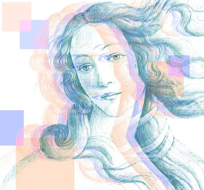 Digitaldrucktapete Venus