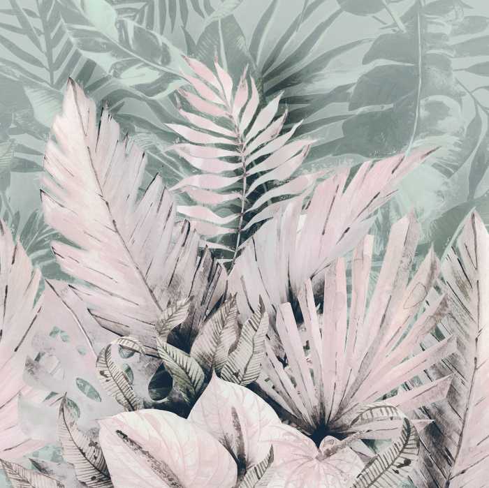 Digitaldrucktapete Palmiers Tropicaux