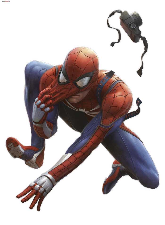 Wandtattoo Marvel Spider-Man Camera