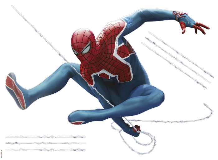 Wandtattoo Marvel Spider-Man Epic Swinging