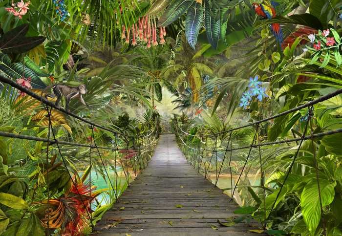 Fototapete Wild Bridge