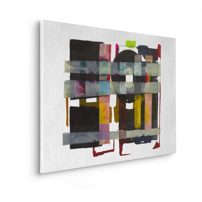 Vlies Bild auf Keilrahmen/ Echtholzrahmen Lounge