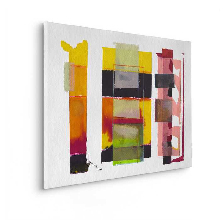 Vlies Bild auf Keilrahmen/ Echtholzrahmen Cheering