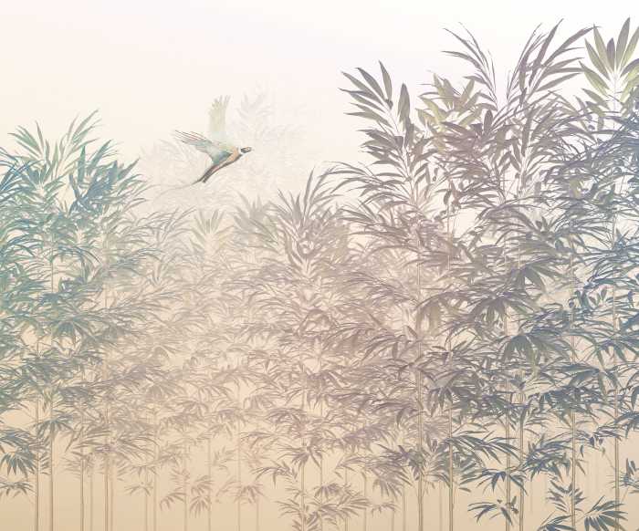 Digitaldrucktapete Bamboo Paradise