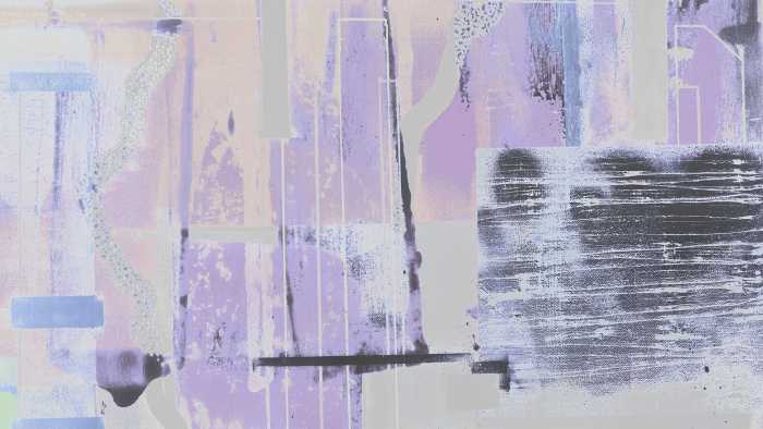 Digitaldrucktapete Dice Rolling lightgrey-violett