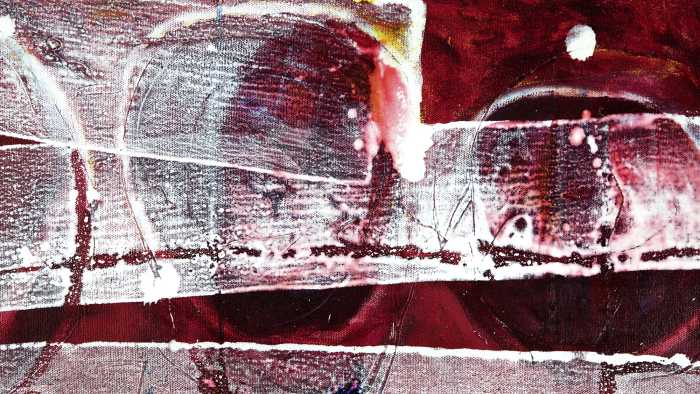 Digitaldrucktapete Tracks Imbricating