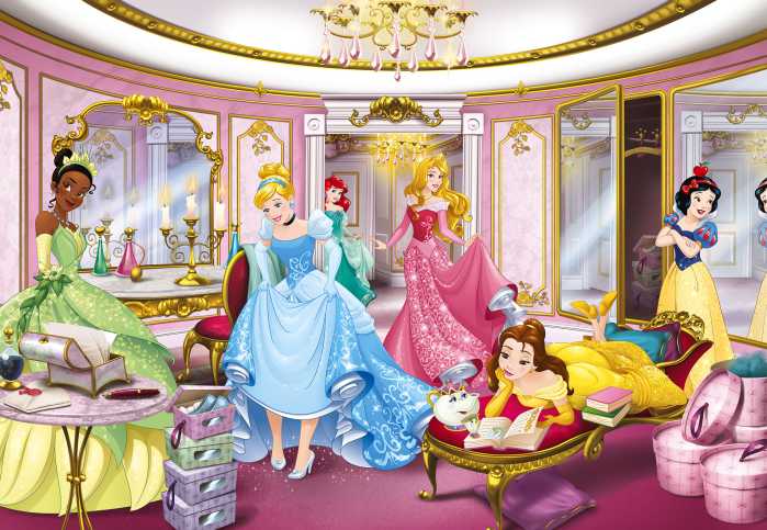 Fototapete Disney Princess Mirror
