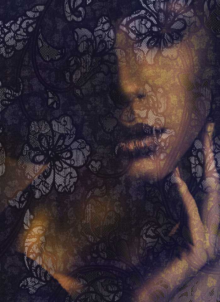 Vliestapete Lace