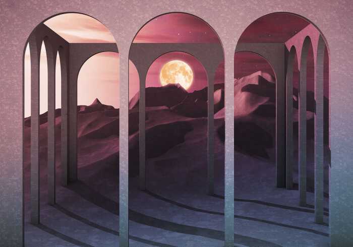 Digitaldrucktapete Sands Of Time