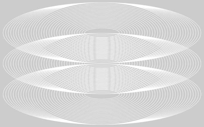 Digitaldrucktapete Eyes Wide Open Trio white-grey