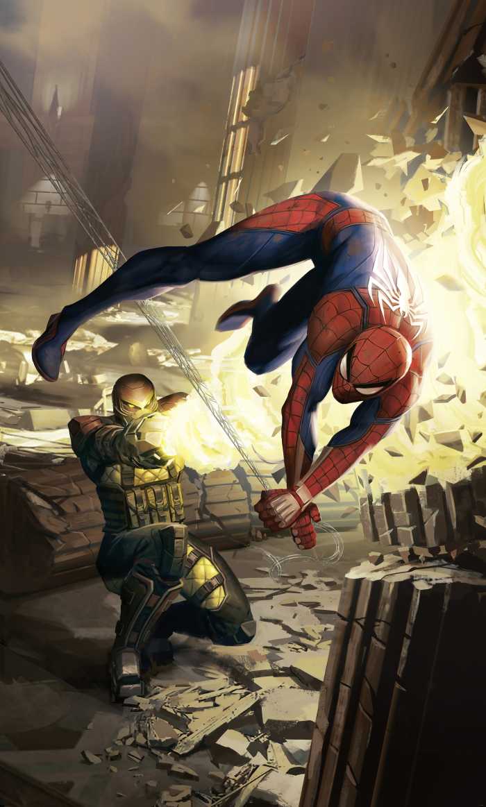 Digitaldrucktapete Marvel Spider-Man Dodge
