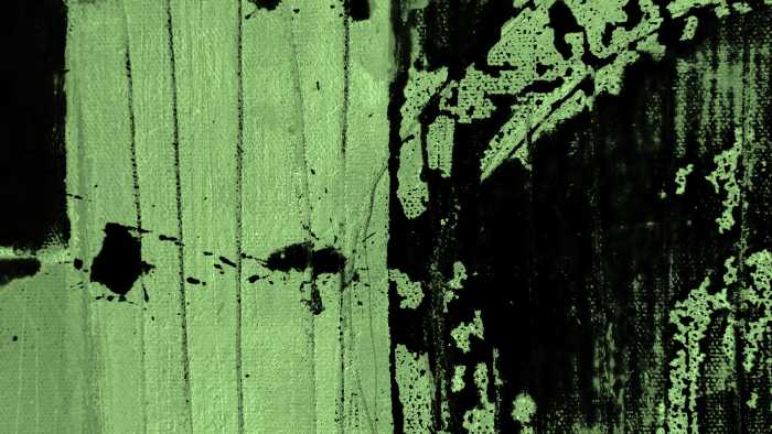 Digitaldrucktapete Bubbles Ascending green