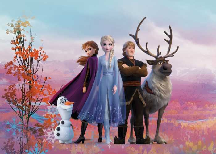 Digitaldrucktapete Frozen Iconic
