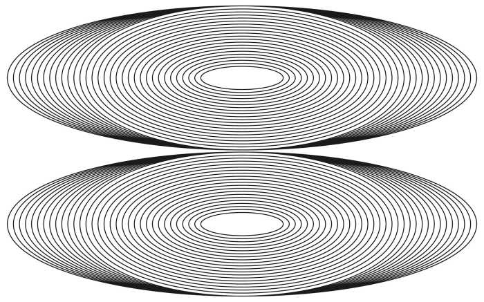 Digitaldrucktapete Eyes Wide Open Duo black-white
